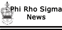 Phi Rho Sigma News